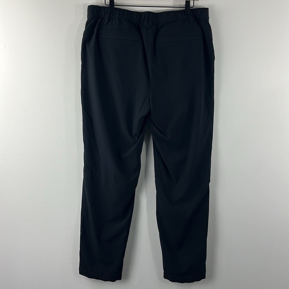 Talbots Fleece Lined Straight Leg Black Hiking Ankle Pants Womens Size 12 - Picture 2 of 16